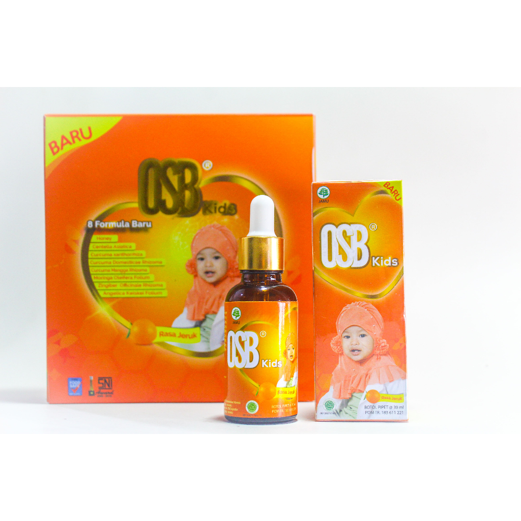 Vitamin Otak Anak OSB Kids Sirup (Omar Smart Brain) Gratis Madu