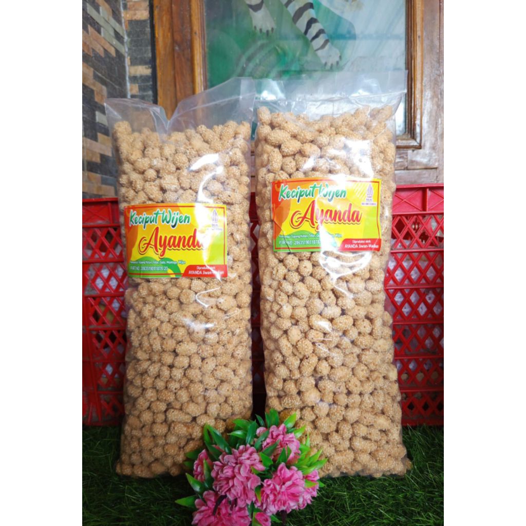 

Keciput Wijen | Kue Keciput | Kemasan 250 gr, 500 gr, 1.000 gr | Camilan atau snack Renyah dan manis.