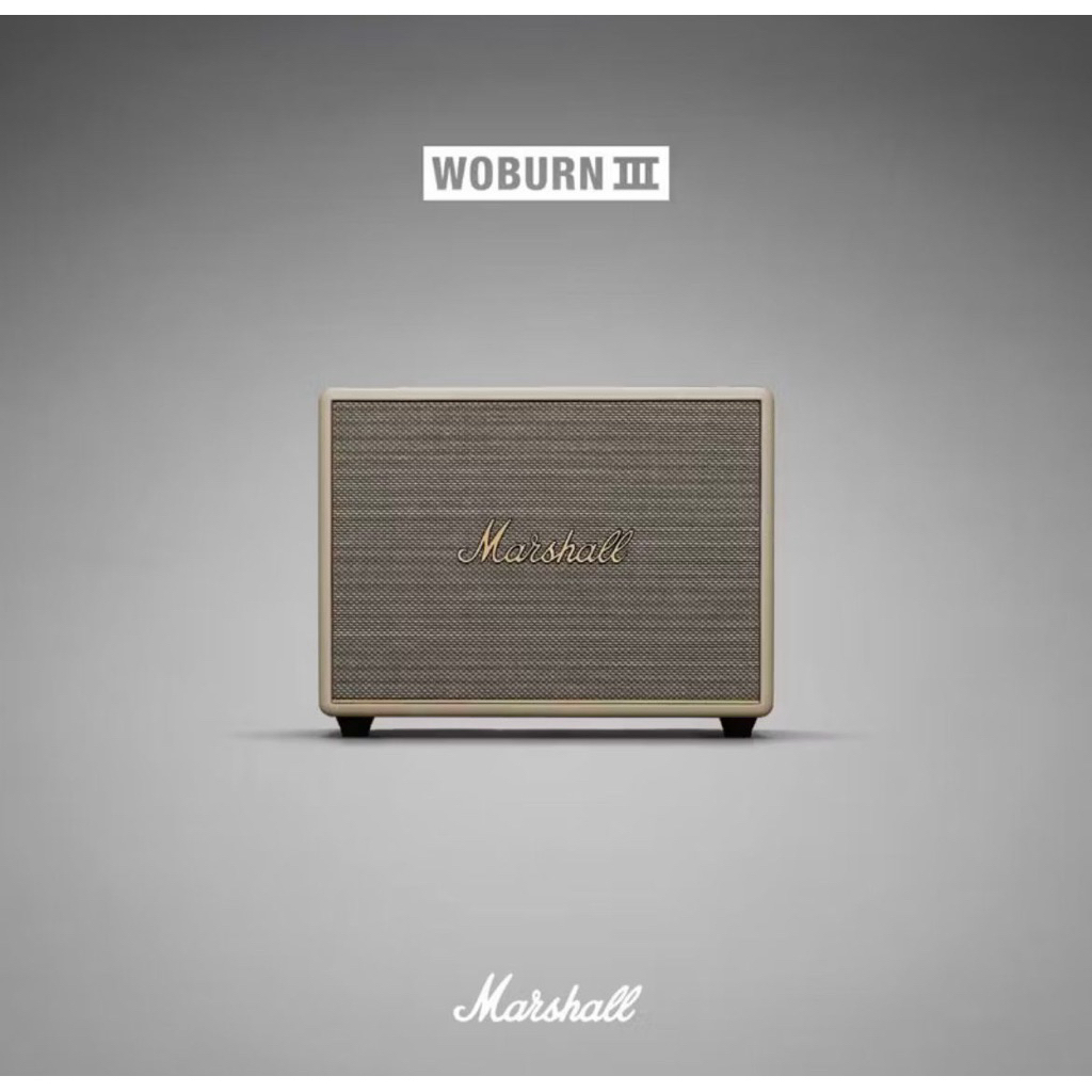 Marshall Wobrun III Bluetooth Speaker Original 100%