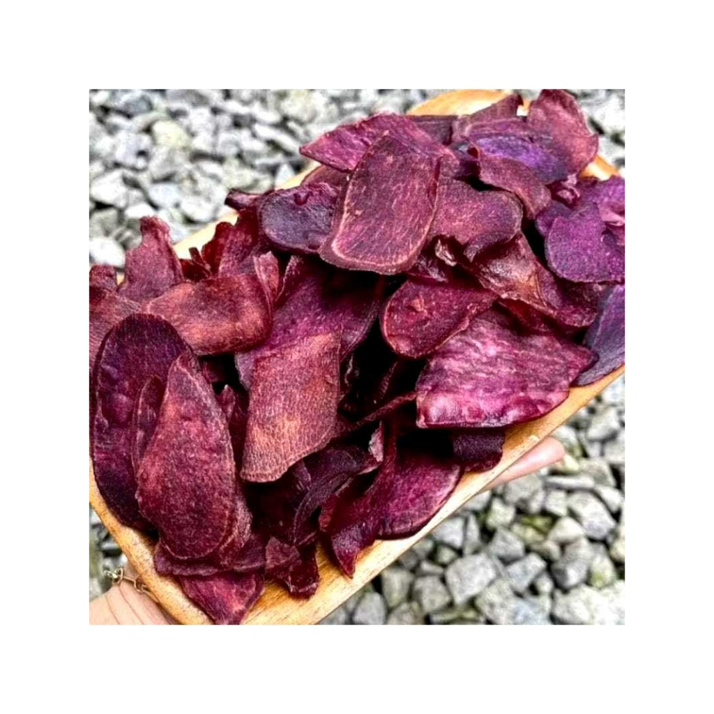 

Keripik Mantang / Ubi Ungu Gurih Manis 1 KG Nagih