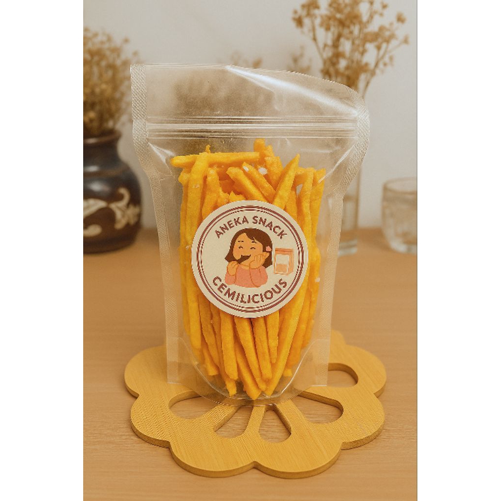 

Keripik Sukun Cemilicious 100gr – Renyah Gurih Asin