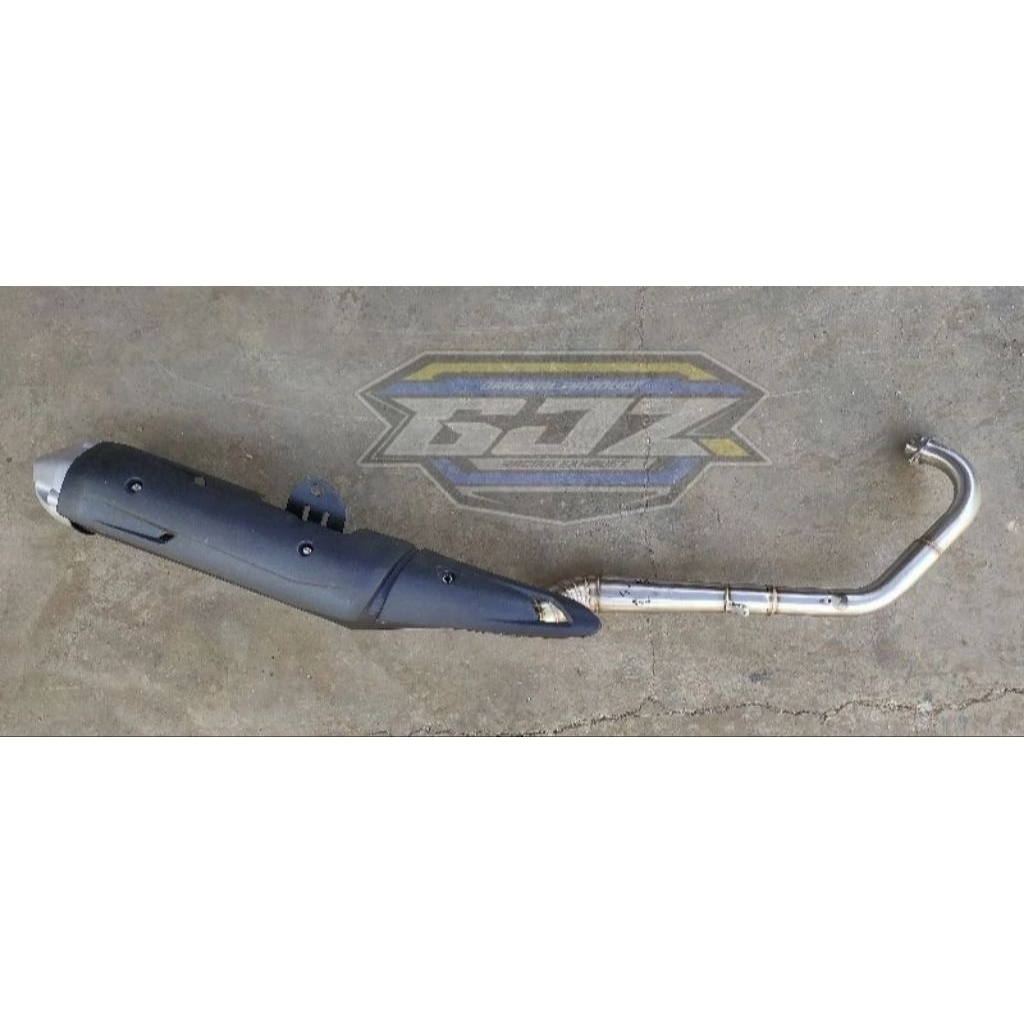 Knalpot Standar Racing Gjz Racing Exhaust Original Mxking Mx New