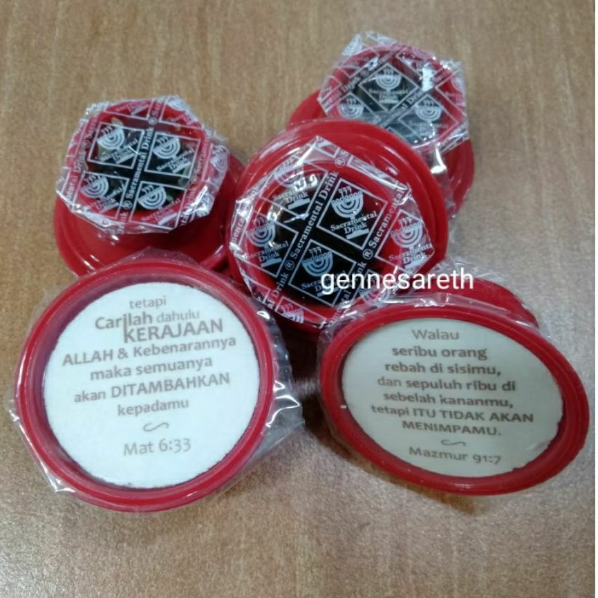 Anggur Perjamuan Kudus/Hosti Perjamuan/Perjamuan Kudus Dengan Hosti/Sacramental Drink