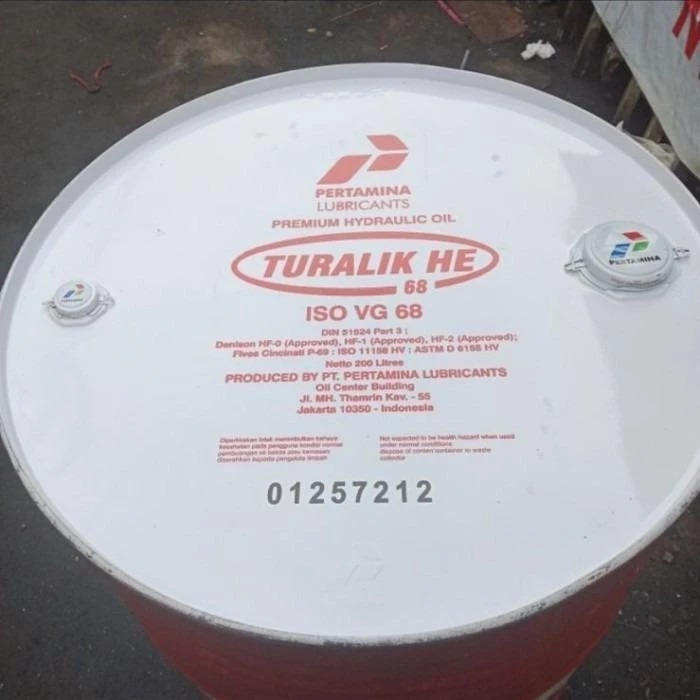 OLI PERTAMINA TURALIK HE 68 ISO VG 68 / OLI PERTAMINA TURALIK HE 68 ISO VG 68