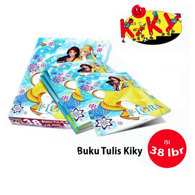 

(1 Bungkus) Buku Tulis Kiky 38 Lembar / Buku Tulis Murid Anak Sekolah Kiky 38 Lembar