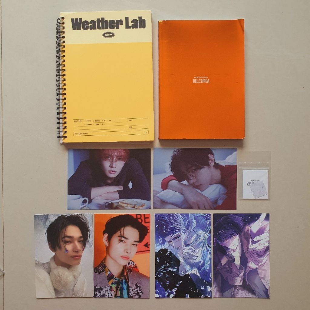 [READY] OFFICIAL ENHYPEN SEASONS GREETINGS 2022, PHOTOBOOK ONLY ODYSSEUS, POSTCARD POB DAYDREAM JP D