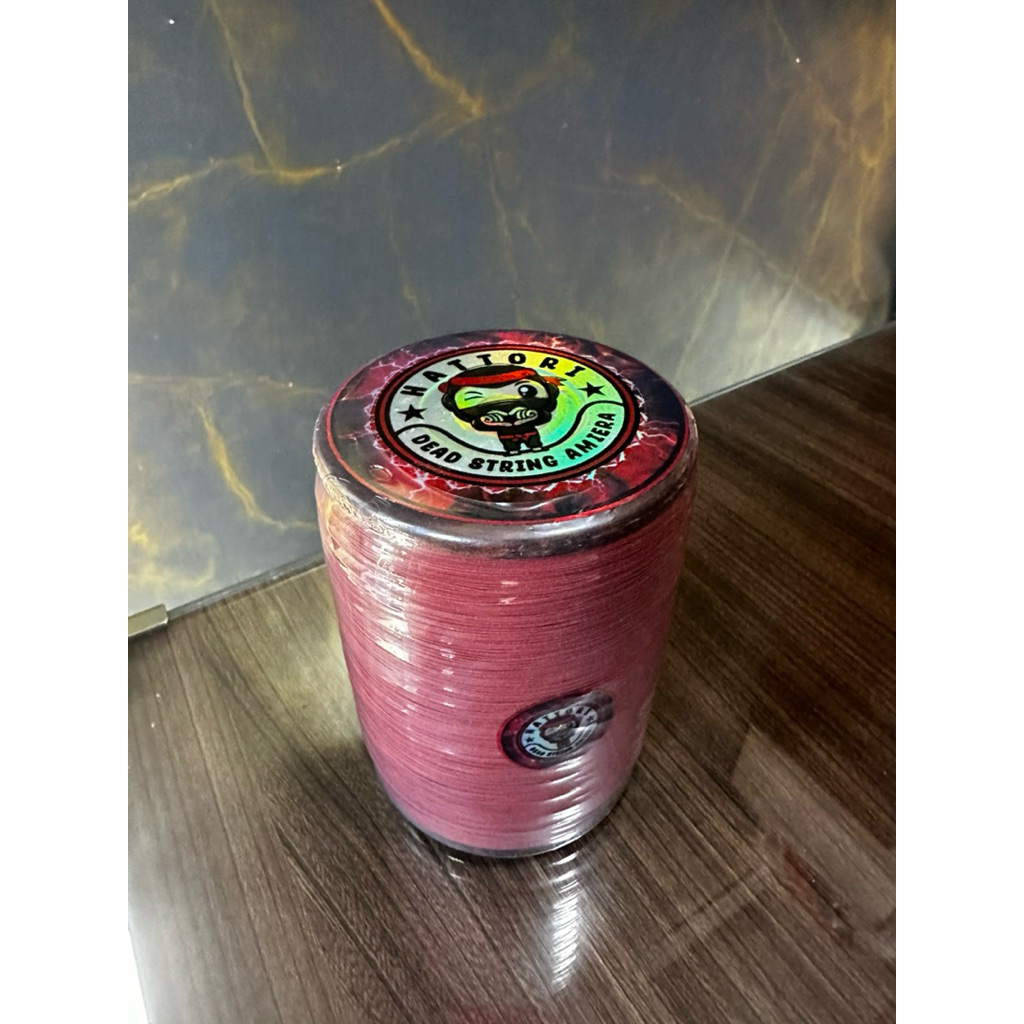 Hatori Logo Merah (Vermilion) Abu Monster Gelasan size0,22 (Rare)