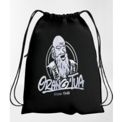 Tas Serut Pria Wanita Unisex Model Polos Hitam Original Tas Futsal Anti Air Tas olahraga