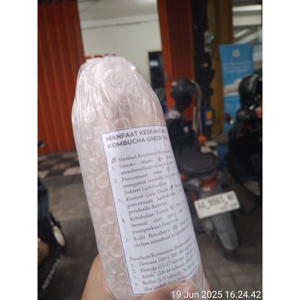 

Kombucha Black Tea 1L MURAH BANGET DIJAMIN❤️