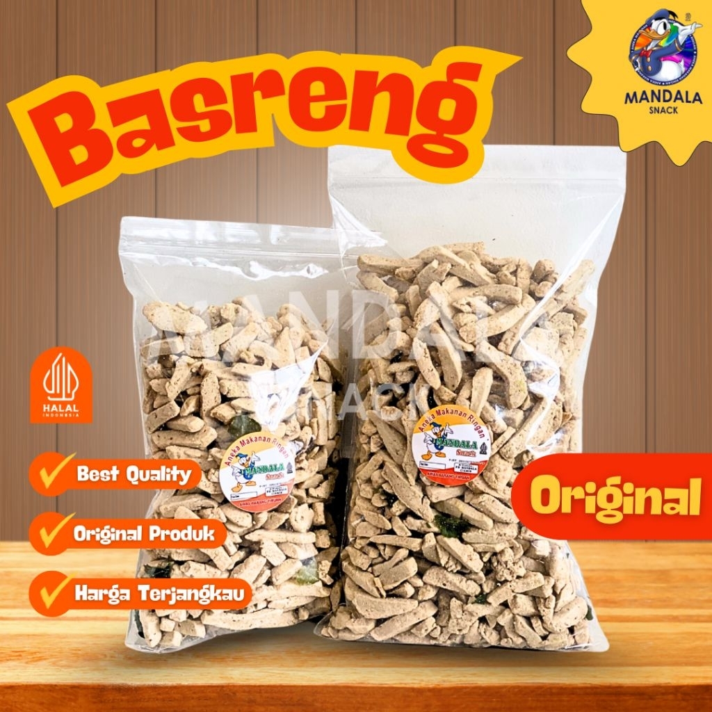 

BASRENG STIK DAUN JERUK ORIGINAL 500gr/1 KG MANDALA SNACK
