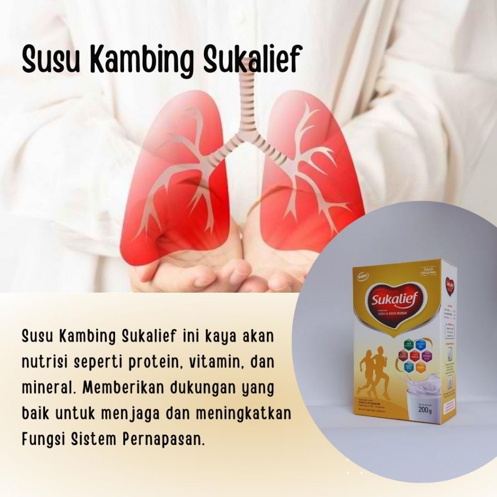 

Susu Sukalief/Imunitas tubuh/nyeri sendi/pernapasan/BPOM