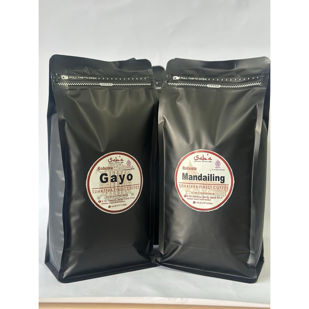

Kopi Gayo & Mandheiling Robusta