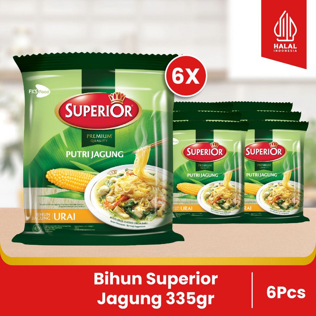

Paket Bundling - Bihun Superior - Jagung - 12 Keping - 6pcs