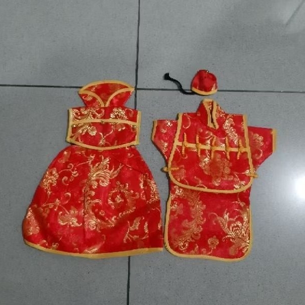 baju botol wine sangjit dekorasi baki