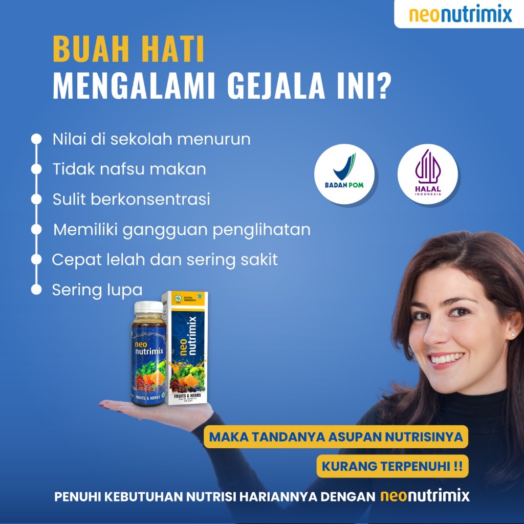 

Neo Nutrimix Original – Madu Herbal Pelengkap Nutrisi Anak, Remaja, Dewasa, Manula