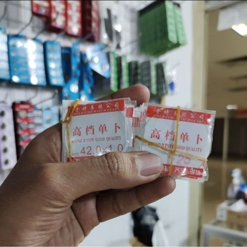 kaca lensa jam tangan kaca lup kaca cembung datar jam tangan