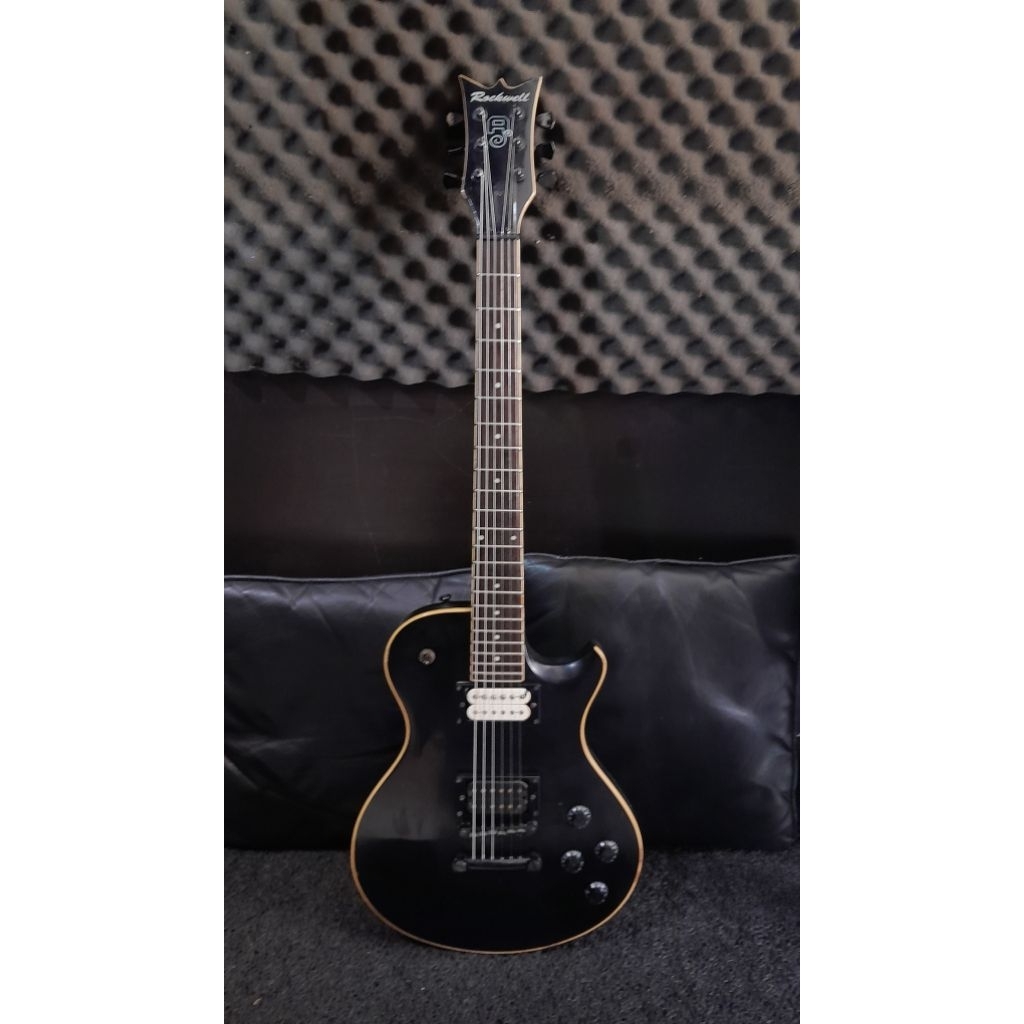 Gitar elektrik Rockwell lespaul model Original second (siap pakai)