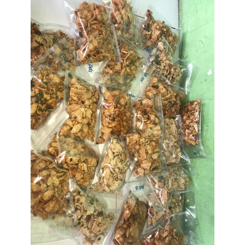 

Krupuk Otak2 Homemade. Otak2 Goreng Gurihh Pedes Murah