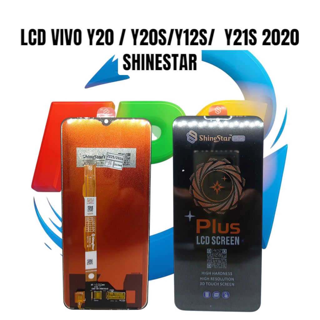 LCD VIVO Y20 / Y20S/Y12S/  Y21S 2020 SHINESTAR