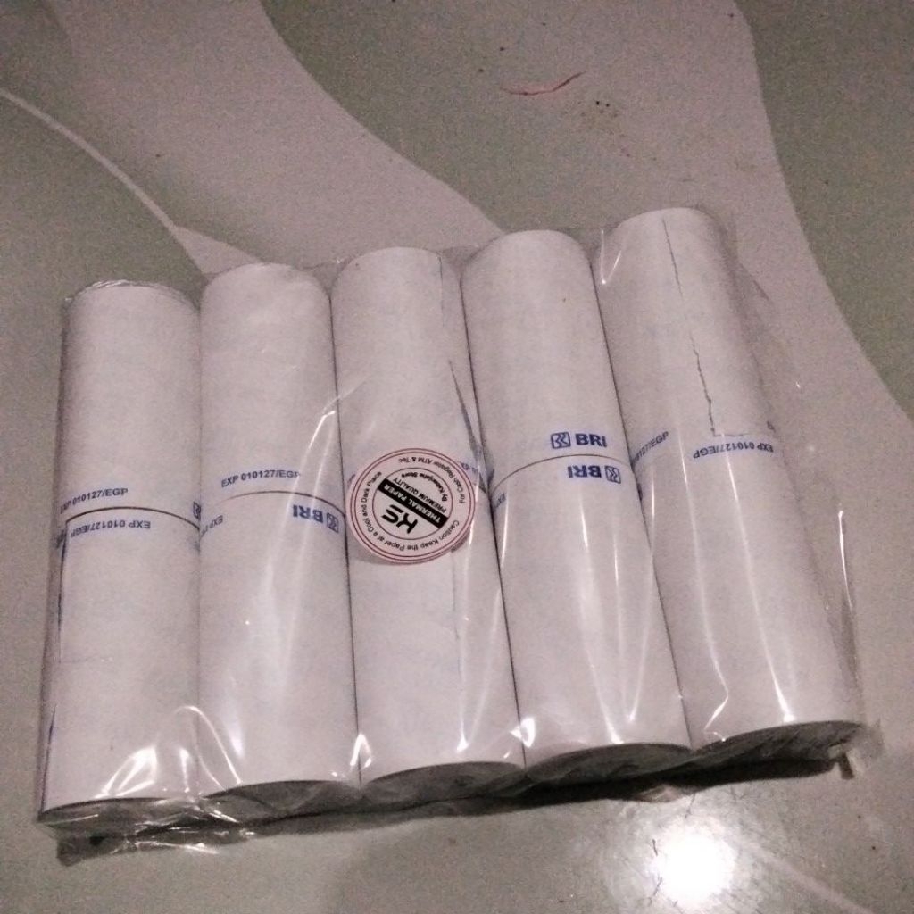 kertas thermal EDC BRI struk brilink 57x30