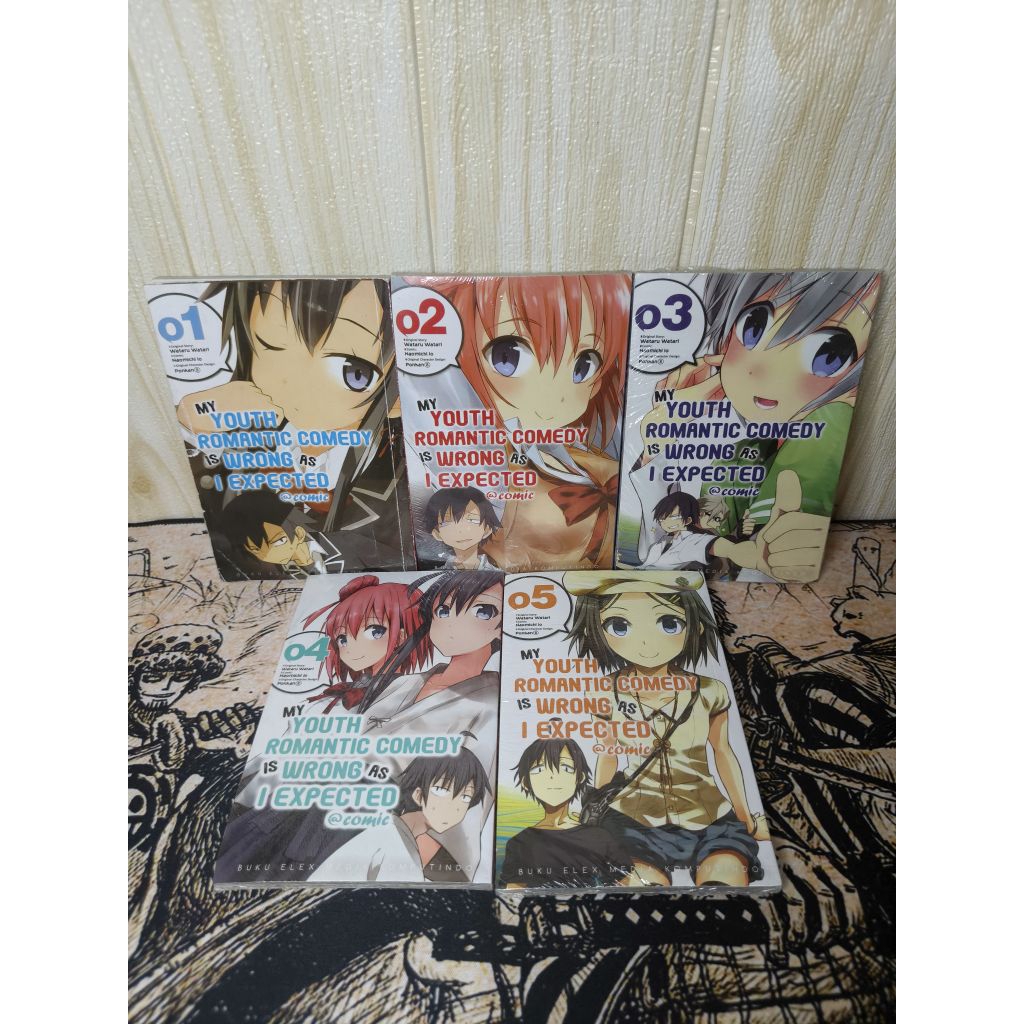Komik My Youth Romantic Comedy is Wrong as I Expected Set 1-5