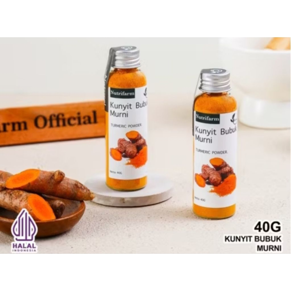 

Nutrifarm Kunyit Bubuk Murni / Premium Tumeric Powder (40 g).