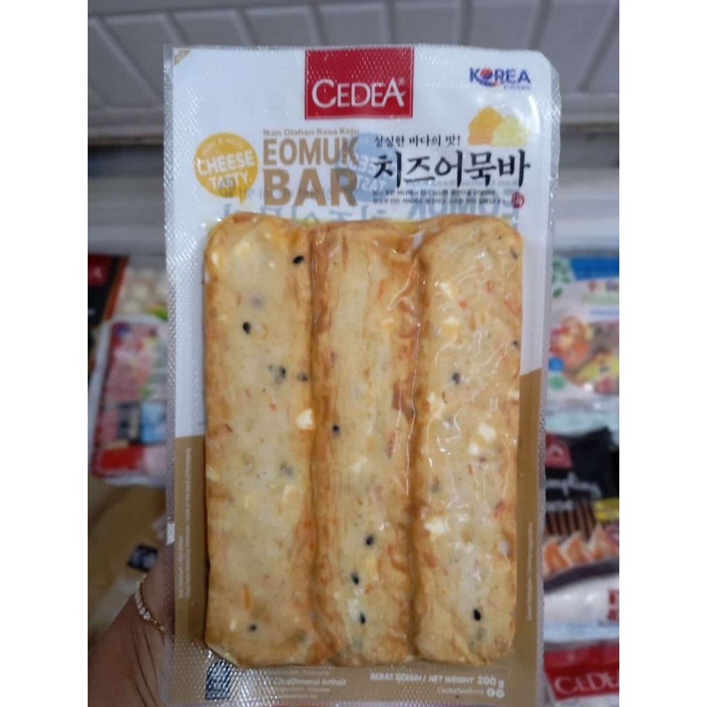 

CEDEA EOMUK BAR CHEESE 200 GR – FISH CAKE KOREA KEJU GURIH & CREAMY