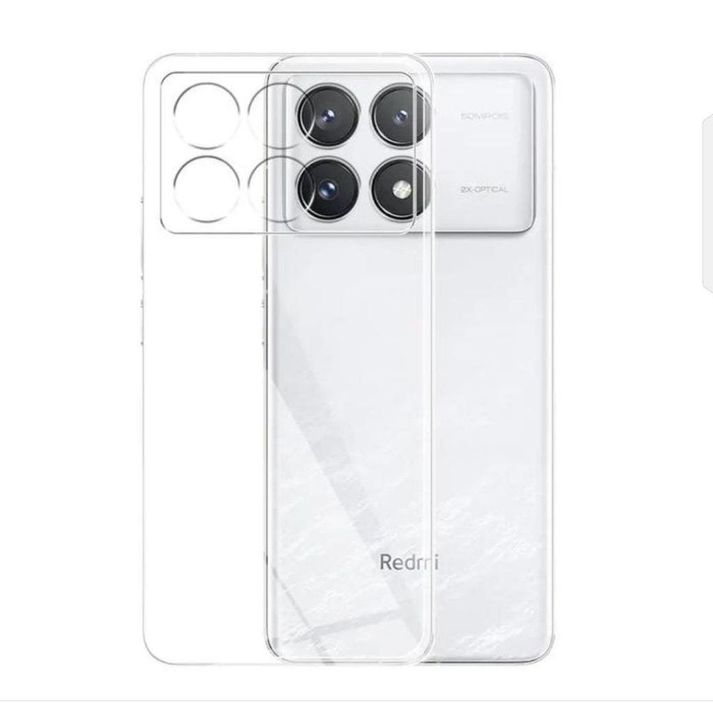 Softcase Xiaomi Redmi K50 Ultra / K60 Ultra / K70E / K70 Ultra Ultrathin Clear Premium Silikon