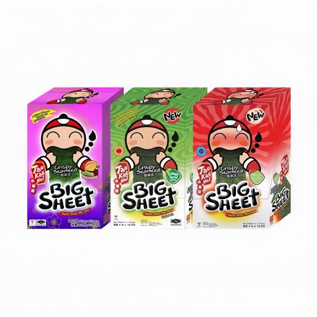 

tao kae noi crispy seaweed big sheet 3.2g / rumput laut