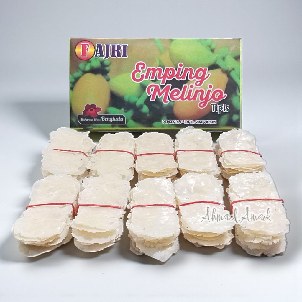 

Emping Melinjo Tipis Bengkulu isi 100 Lembar