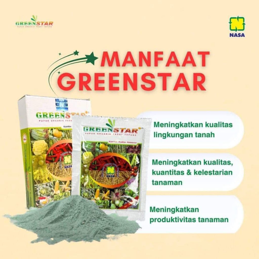 pupuk greenstar nasa