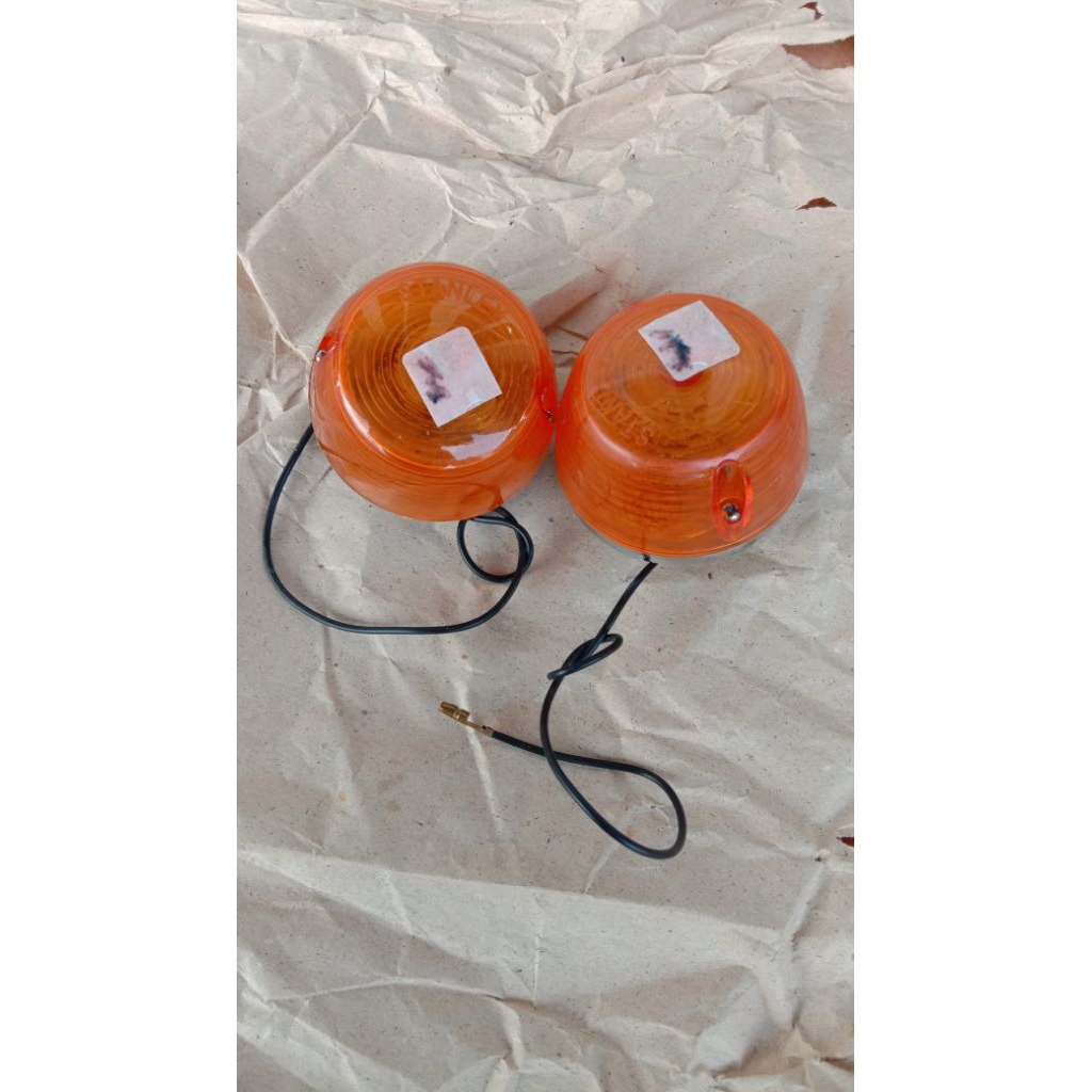 sein depan set sein depan riting depan sen depan Honda C70 c70 non original NOS