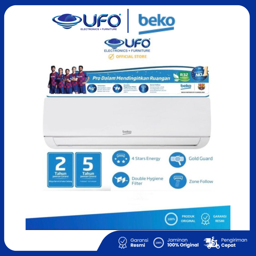 BEKO AC BSFSA050 Split Standard 0.5PK Jet Fan