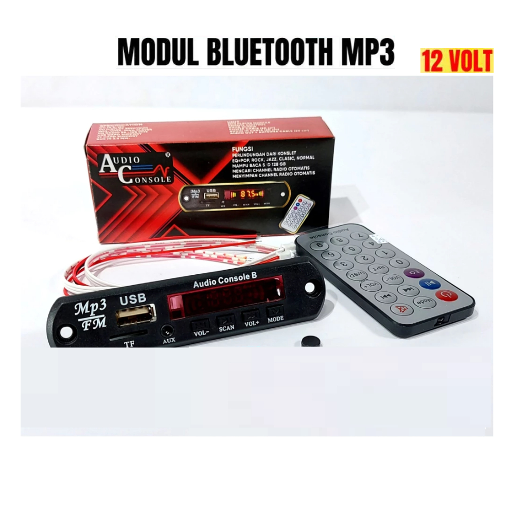 Grosir Kit Modul MP3 BT Pemutar Lagu USB BT / Kit Modul Amplifier MP3 Player Bluetooth Modul Speaker