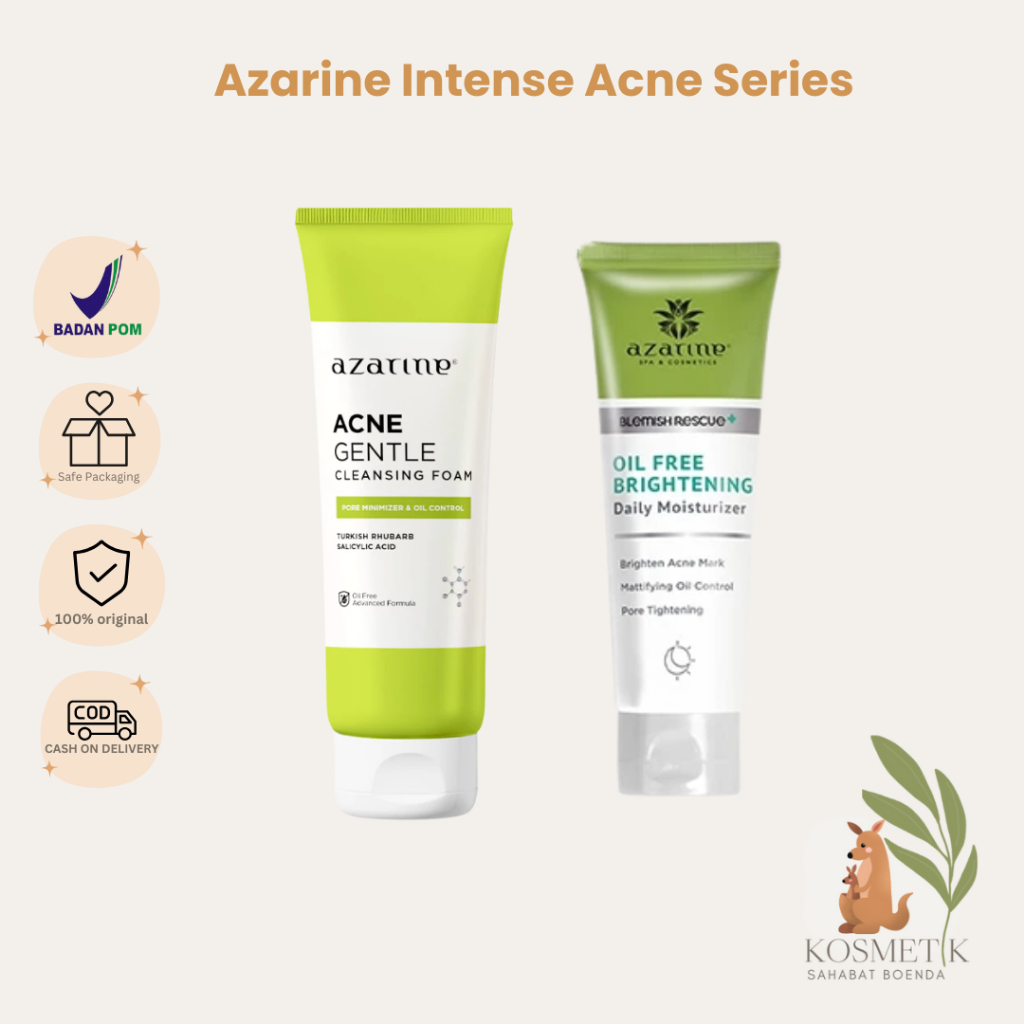 AZARINE Intense Acne Series | Treatment Jerawat | Perawatan Wajah | Perawatan Jerawat | Acne Skincar