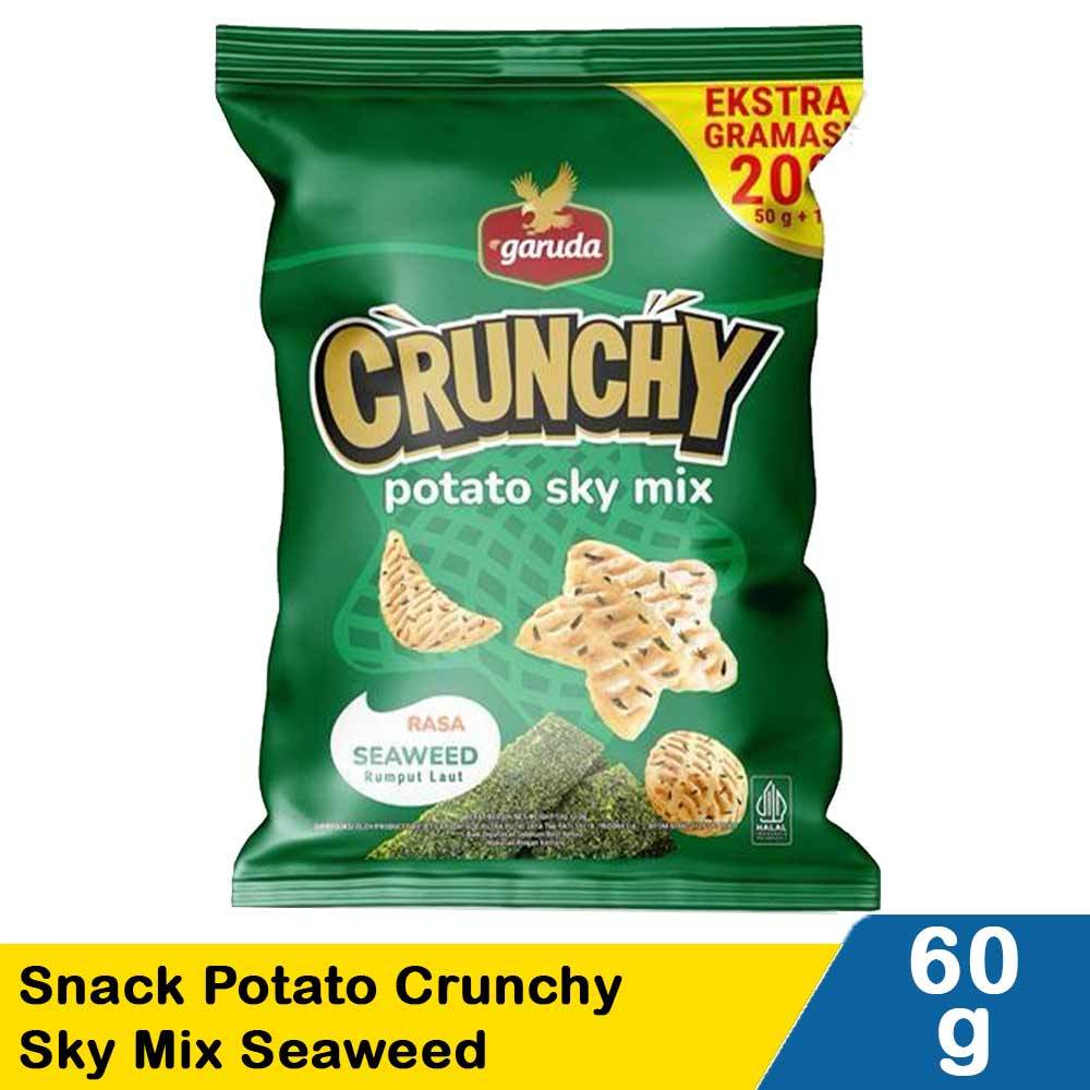 

Garuda Crunchy Potato Sky Mix Rasa Seaweed 50gram