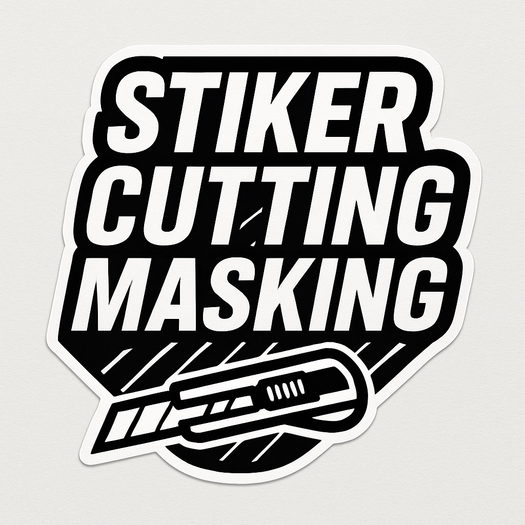 

Custom cutting stiker tulisan | vinyl