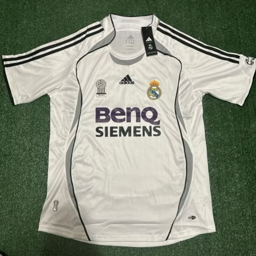 Jersey Real Madrid Home 2006/2007 – BenQ Siemens Sponsor (Retro Edition)