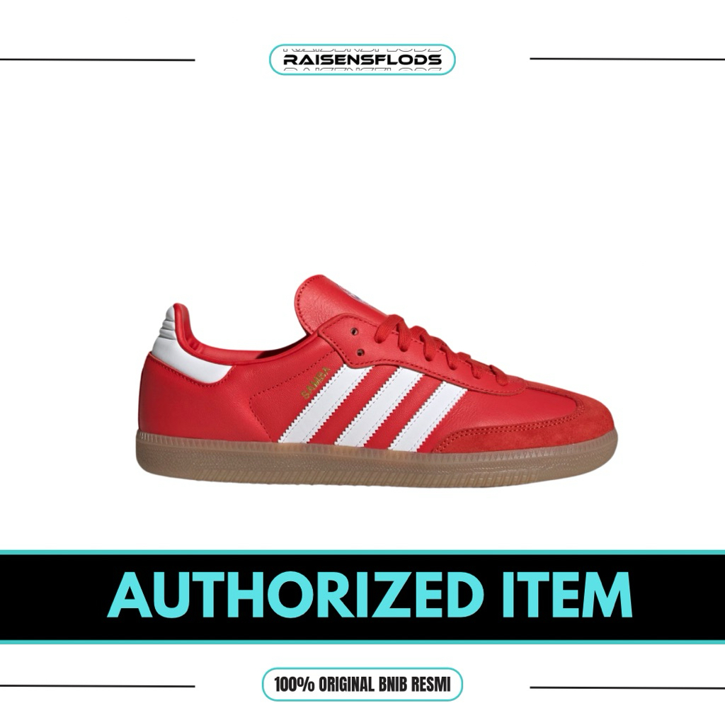 Adidas Samba OG FC Bayern Red Cloud White Red 100% Authentic