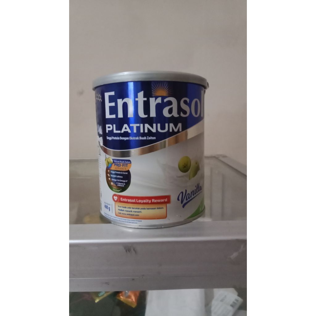 

Entrasol Platinum Vanila 400grm