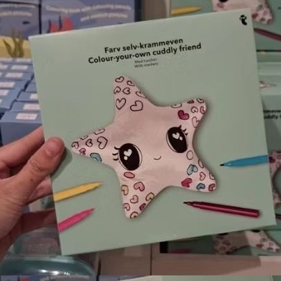 

[JASTIP FLYING TIGER] DIY Bantal Lukis Mewarnai