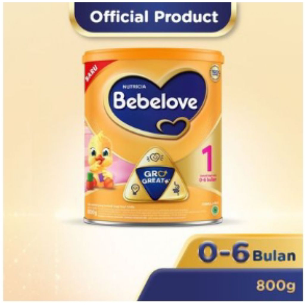 

bebelove 1 susu Formula 800gram Nutricia