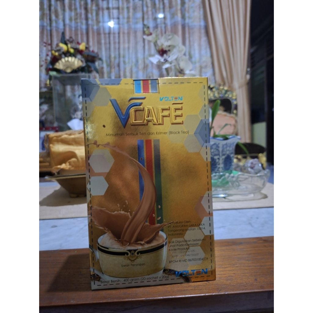 [Per Box] VOLTEN CAFE - Black Tea & Krimer