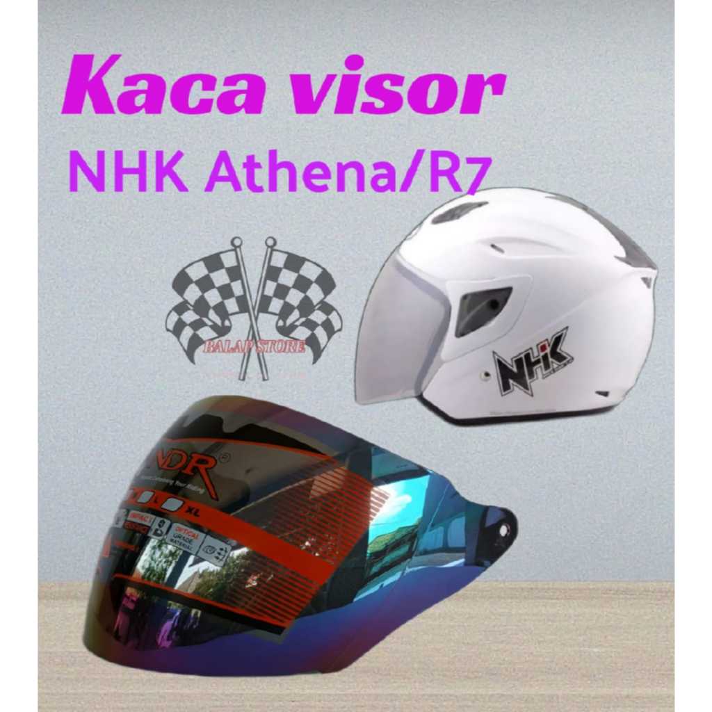 Kaca helm NHK Athena, Visor Helm Nhk R7