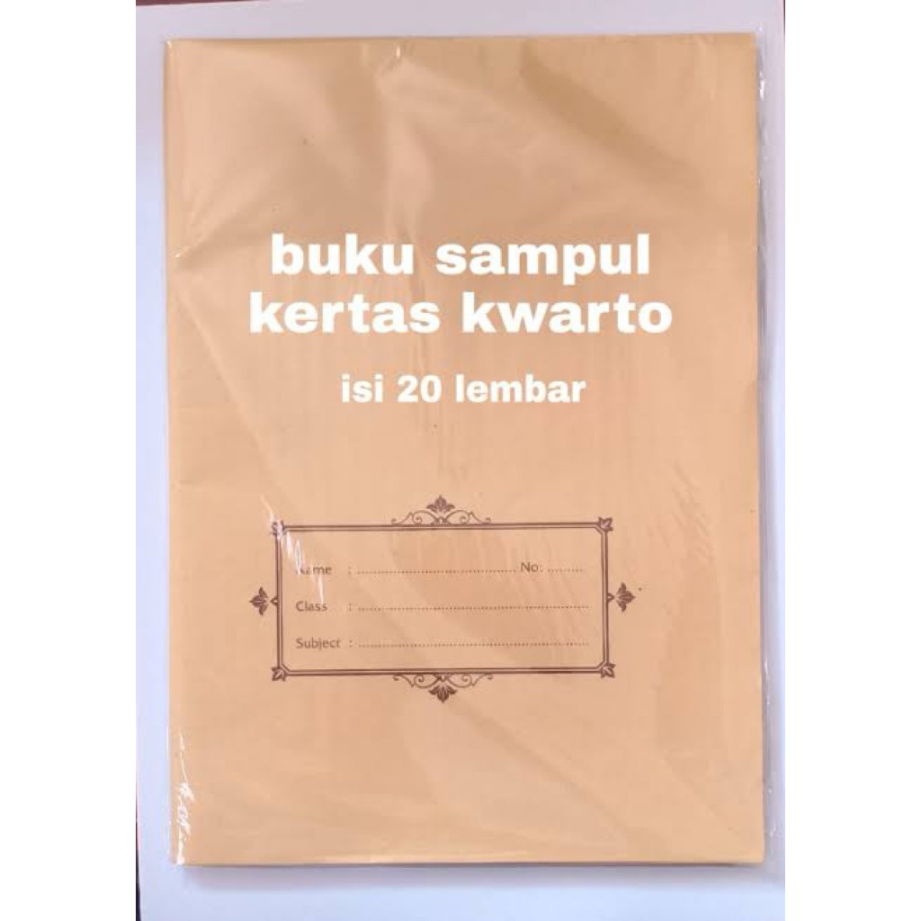 

Sampul Coklat Ukuran Kwarto 20pcs