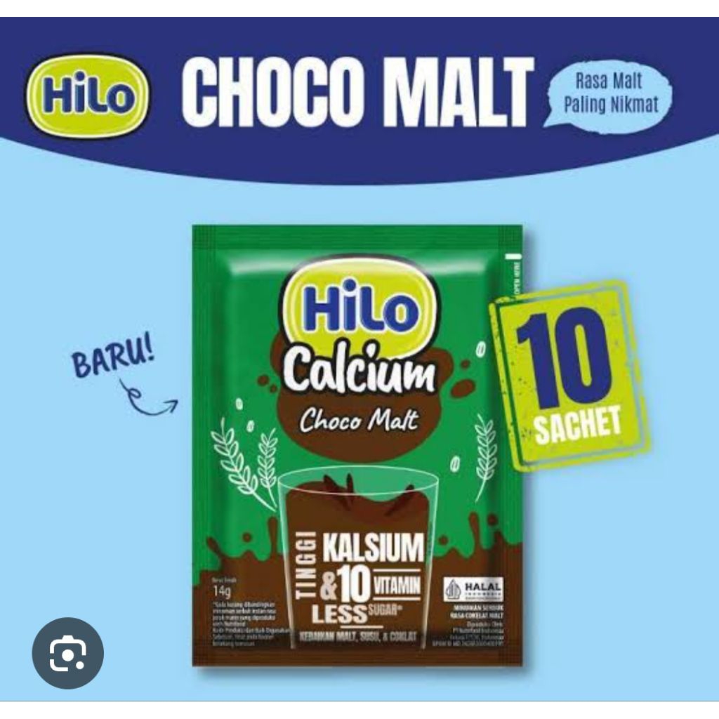 

Promooo !!! Hilo Choco Malt 1Q isi 8 renceng/ 80 sachet