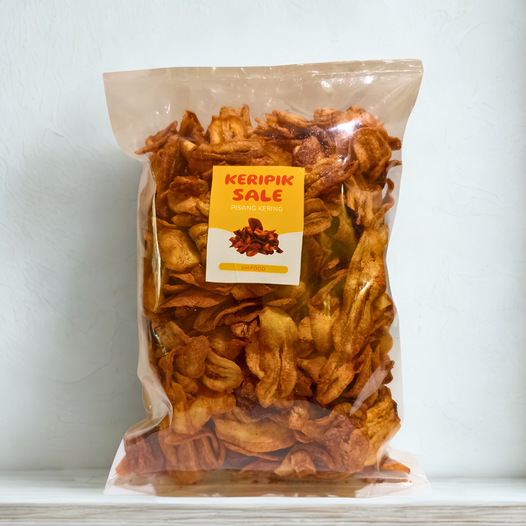 

Keripik Sale Pisang Kering Manis 500gr 250gr