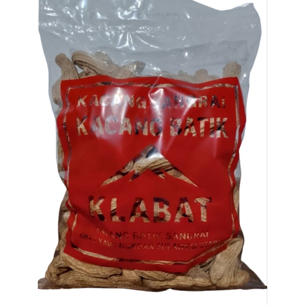 

Kacang Sangrai Kulit Ari Batik Khas Manado 400 Gram