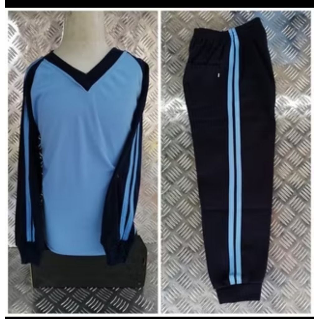 baju olahraga anak SMP/ baju olahraga anak SMP lengan panjang bahan tebal