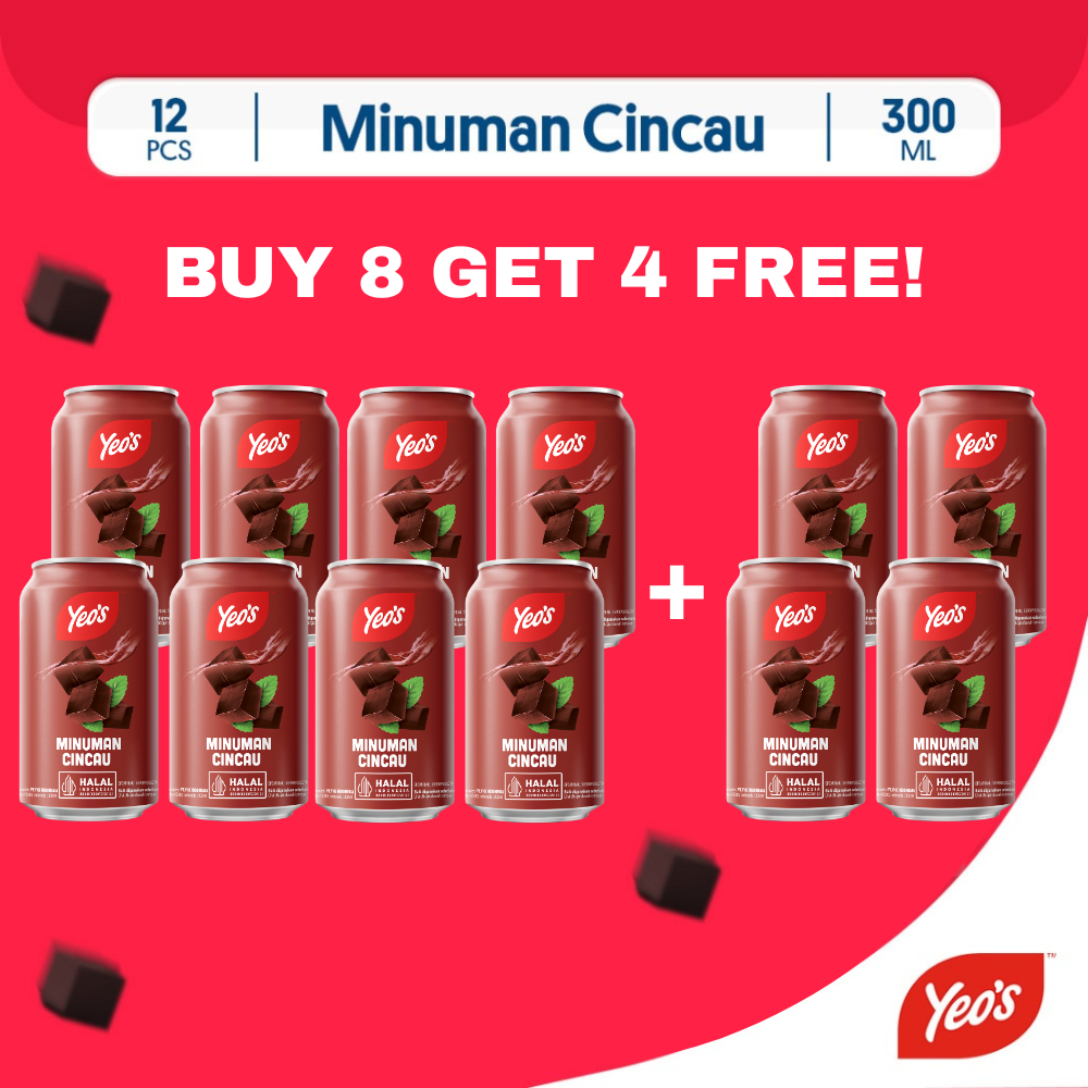 

Yeos Minuman Kaleng Cincau Hitam 300ml - 12 Pcs